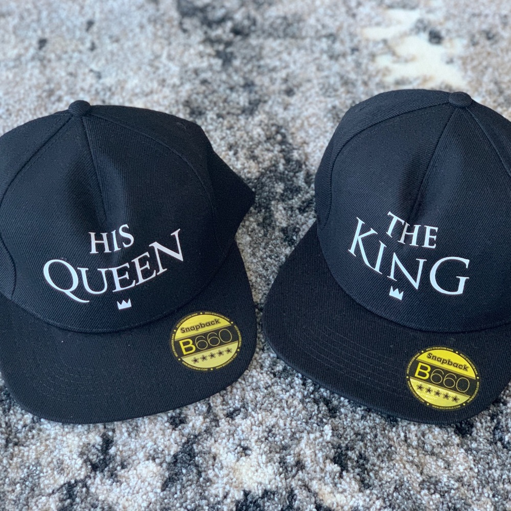 THE KING AND HIS QUEEN SNAPBACK